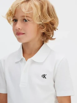 Calvin Klein Poloshirt aus Stretch-Baumwolle^Kinder Hemden & Poloshirts|Kleidung