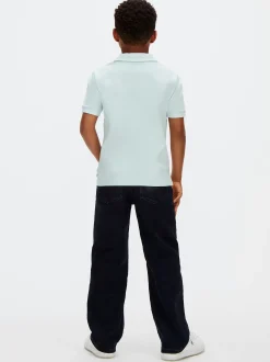 Calvin Klein Poloshirt im Blockfarben-Design^Kinder Kleidung|Hemden & Poloshirts