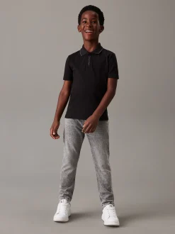 Calvin Klein Poloshirt mit Verzierung^Kinder Hemden & Poloshirts|Kleidung