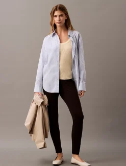 Calvin Klein Ponte Skinny Fit-Hose^Damen Hosen & Shorts