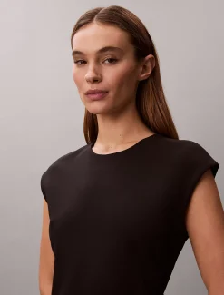 Calvin Klein Ponte-Bodycon-Minikleid^Damen Kleider & Röcke