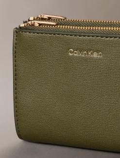 Calvin Klein Portemonnaie mit Folien-Logo^Damen Geldbörsen & Etuis
