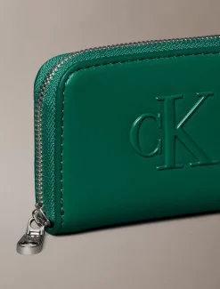 Calvin Klein Portemonnaie mit Monogramm und Reißverschluss^Damen Geldbörsen & Etuis