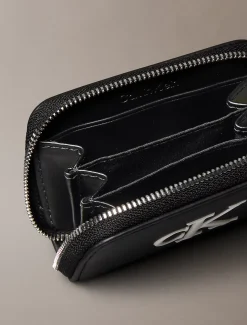 Calvin Klein Portemonnaie mit Monogramm und Reißverschluss^Damen Geldbörsen & Etuis