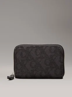 Calvin Klein Portemonnaie mit Rundum-Reißverschluss und Logo-Jacquardmuster^Damen Geldbörsen & Etuis