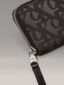 Calvin Klein Portemonnaie mit Rundum-Reißverschluss und Logo-Jacquardmuster^Damen Geldbörsen & Etuis