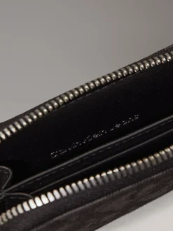 Calvin Klein Portemonnaie mit Rundum-Reißverschluss und Logo-Jacquardmuster^Damen Geldbörsen & Etuis