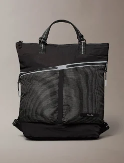 Calvin Klein Praktische, wandelbare Helmtasche mit Streifenmuster und Reißverschluss^Herren Taschen