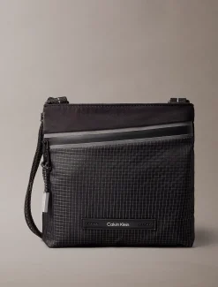 Calvin Klein Praktisches Flat Pack mit Reißverschluss und Streifenmuster^Herren Umhängetaschen & Schultertaschen|Taschen