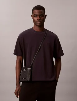 Calvin Klein Praktisches Flat Pack mit Reißverschluss und Streifenmuster^Herren Umhängetaschen & Schultertaschen|Taschen