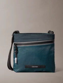 Calvin Klein Praktisches Flat Pack mit Reißverschluss und Streifenmuster^Herren Umhängetaschen & Schultertaschen|Taschen