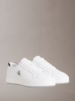 Calvin Klein Premier – Sneakers aus Leder mit charakteristischem Logo^Herren SneakerFrisch Eingetroffen