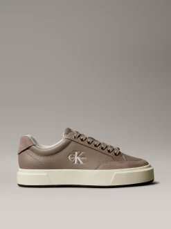 Calvin Klein Premier – Sneakers aus Leder mit charakteristischem Logo^Damen SneakerFrisch Eingetroffen