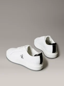 Calvin Klein Premier – Sneakers aus Leder mit charakteristischem Logo^Damen SneakerFrisch Eingetroffen