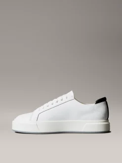 Calvin Klein Premier – Sneakers aus Leder mit charakteristischem Logo^Damen SneakerFrisch Eingetroffen