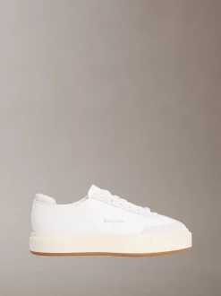 Calvin Klein Premier – Sneakers aus Leder mit charakteristischem Logo^Damen SneakerFrisch Eingetroffen