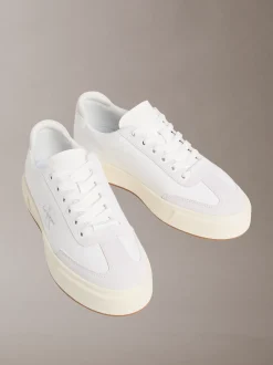 Calvin Klein Premier – Sneakers aus Leder mit charakteristischem Logo^Damen SneakerFrisch Eingetroffen