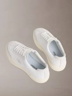 Calvin Klein Premier – Sneakers aus Leder mit charakteristischem Logo^Damen SneakerFrisch Eingetroffen