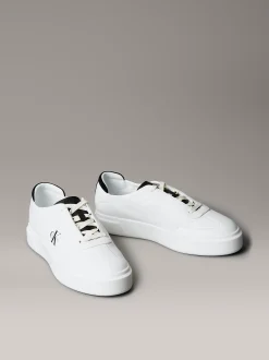 Calvin Klein Premier – Sneakers aus Leder mit charakteristischem Logo^Herren SneakerFrisch Eingetroffen