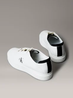 Calvin Klein Premier – Sneakers aus Leder mit charakteristischem Logo^Herren SneakerFrisch Eingetroffen