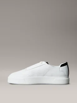 Calvin Klein Premier – Sneakers aus Leder mit charakteristischem Logo^Herren SneakerFrisch Eingetroffen