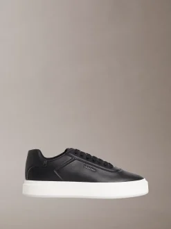 Calvin Klein Premier – Sneakers aus Leder mit charakteristischem Logo^Herren SneakerFrisch Eingetroffen