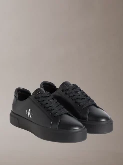 Calvin Klein Premier – Sneakers aus Leder mit charakteristischem Logo^Herren SneakerFrisch Eingetroffen