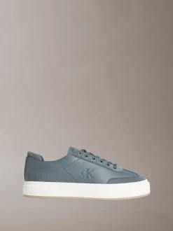 Calvin Klein Premier – Sneakers aus Leder mit charakteristischem Logo^Herren SneakerFrisch Eingetroffen