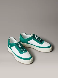 Calvin Klein Premier – Sneakers aus Leder mit charakteristischem Logo^Herren SneakerFrisch Eingetroffen