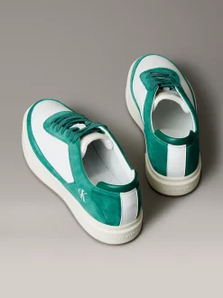 Calvin Klein Premier – Sneakers aus Leder mit charakteristischem Logo^Herren SneakerFrisch Eingetroffen