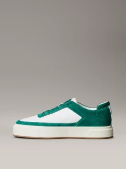 Calvin Klein Premier – Sneakers aus Leder mit charakteristischem Logo^Herren SneakerFrisch Eingetroffen