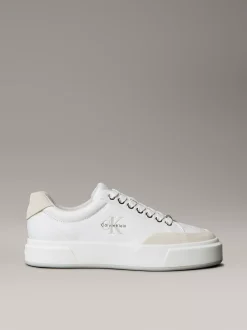 Calvin Klein Premier – Sneakers aus Leder mit charakteristischem Logo^Damen SneakerFrisch Eingetroffen
