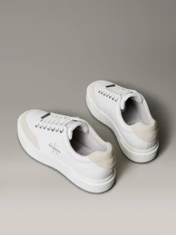 Calvin Klein Premier – Sneakers aus Leder mit charakteristischem Logo^Damen SneakerFrisch Eingetroffen