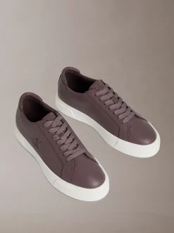 Calvin Klein Premier – Sneakers aus Leder mit charakteristischem Logo^Damen SneakerFrisch Eingetroffen