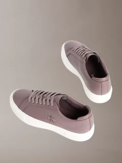 Calvin Klein Premier – Sneakers aus Leder mit charakteristischem Logo^Damen SneakerFrisch Eingetroffen