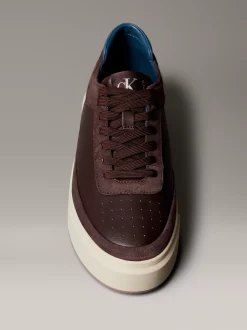Calvin Klein Premier – Sneakers aus Leder mit charakteristischem Logo^Herren SneakerFrisch Eingetroffen