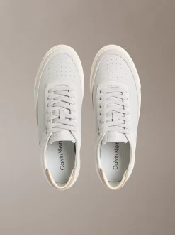 Calvin Klein Premier – Sneakers aus Leder mit charakteristischem Logo^Herren SneakerFrisch Eingetroffen