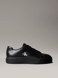 Calvin Klein Premier – Sneakers aus Leder mit charakteristischem Logo^Damen SneakerFrisch Eingetroffen