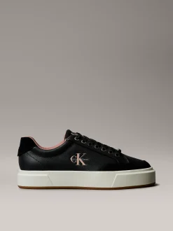 Calvin Klein Premier – Sneakers aus Leder mit charakteristischem Logo^Damen SneakerFrisch Eingetroffen