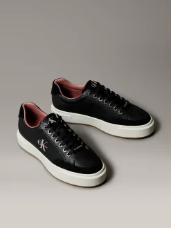 Calvin Klein Premier – Sneakers aus Leder mit charakteristischem Logo^Damen SneakerFrisch Eingetroffen