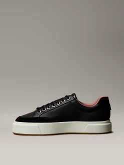 Calvin Klein Premier – Sneakers aus Leder mit charakteristischem Logo^Damen SneakerFrisch Eingetroffen