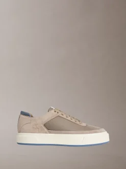 Calvin Klein Premier – Sneakers aus Wildleder mit charakteristischem Logo^Herren SneakerFrisch Eingetroffen