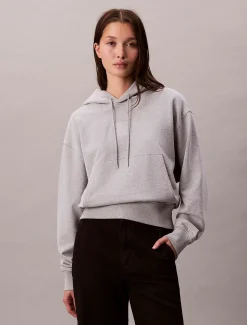 Calvin Klein Premium-Frottee-Hoodie^Damen Sweatshirts & Hoodies