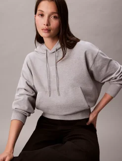 Calvin Klein Premium-Frottee-Hoodie^Damen Sweatshirts & Hoodies