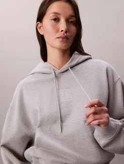 Calvin Klein Premium-Frottee-Hoodie^Damen Sweatshirts & Hoodies