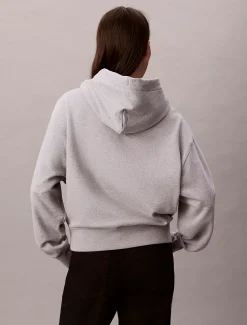 Calvin Klein Premium-Frottee-Hoodie^Damen Sweatshirts & Hoodies