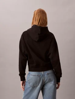 Calvin Klein Premium-Frottee-Hoodie^Damen Sweatshirts & Hoodies