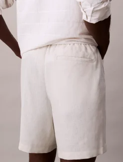 Calvin Klein Pull-On-Shorts aus Leinen-Mix^Herren Hosen & Shorts