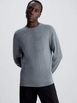 Calvin Klein Pullover aus Merinowolle^Herren Strickdesigns