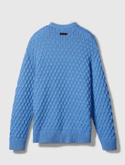 Calvin Klein Pullover aus Merinowolle mit Rundhalsausschnitt^Herren Strickdesigns